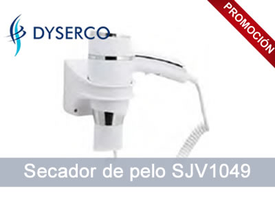 Secador de pared blanco SJV1049 para hotel